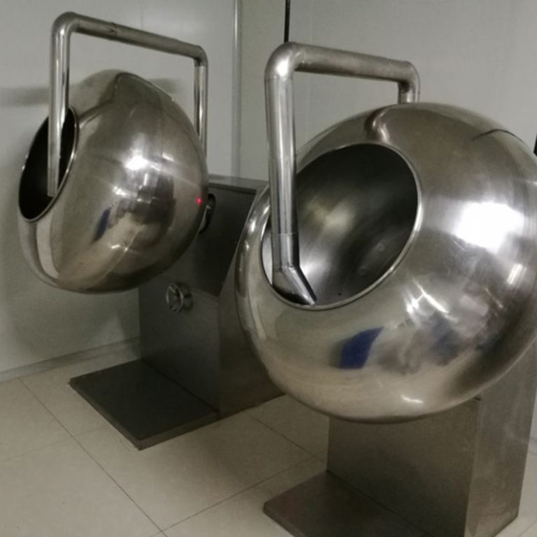 Chocolate Coating pan is a process that uses rotating drums